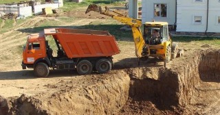 Котлован для дома Шебекино, цена от 308 руб./м3.